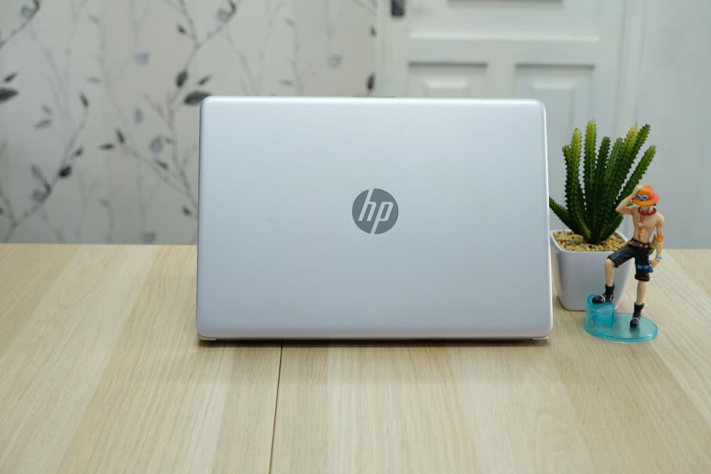 Hp Laptop On The Desk