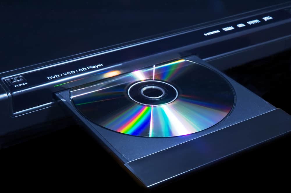 A DVD player