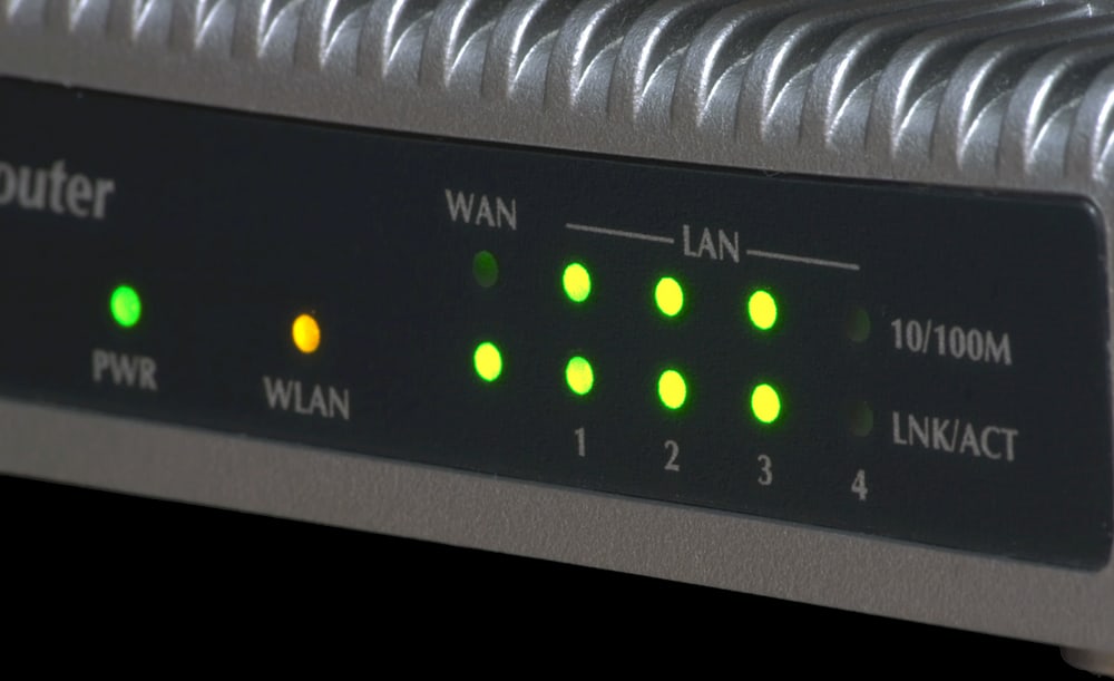 Orange Light on Router