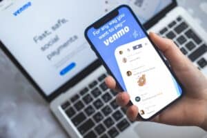 Venmo App on Smartphone