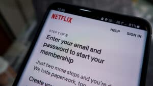 Netflix Support Page